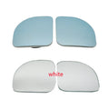 Frameless fan-shaped round blind spot mirror for car side view, model DM-074