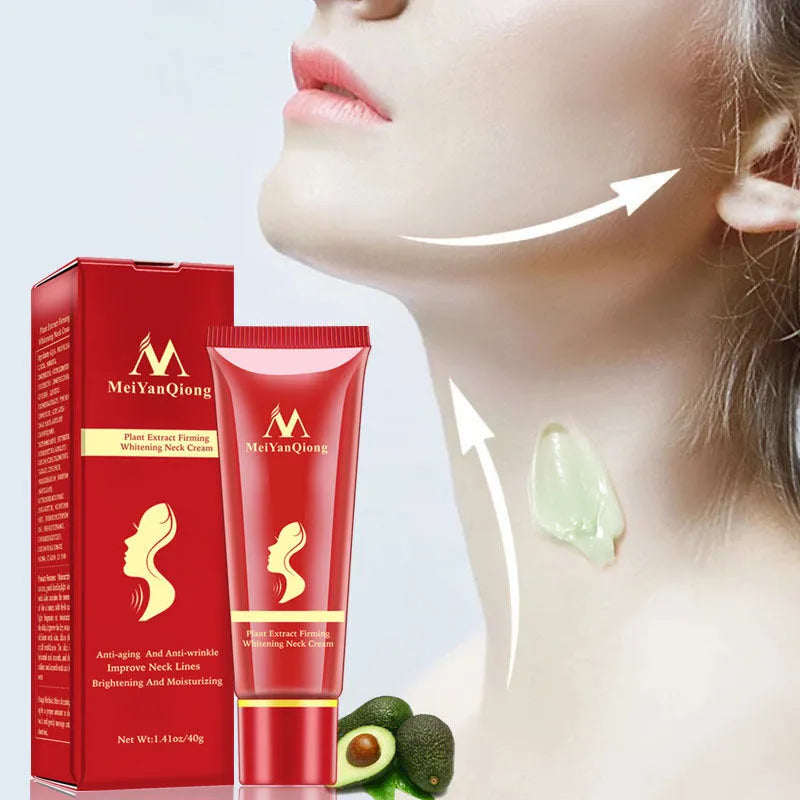 Beauty Qiong Neck Cream 40g jar in as shown colour packaging