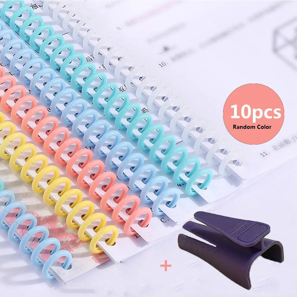 A4 manual puncher for iron ring binding in sky blue, dimensions 120x55x65mm, on a white background