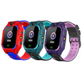 Z6 Q19 children's GPS smart watch in green, purple, or red colours with 1.44-inch touch screen