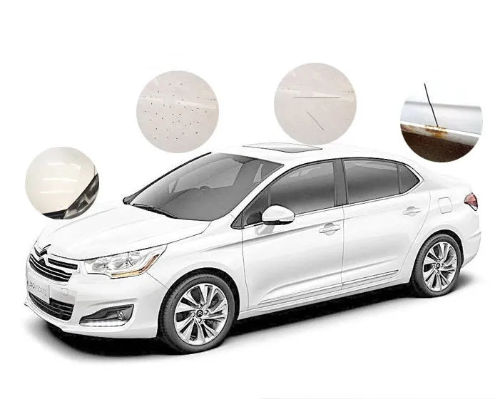 Box of white car wax solid coating crystal wax 200g for gloss repair and protection
