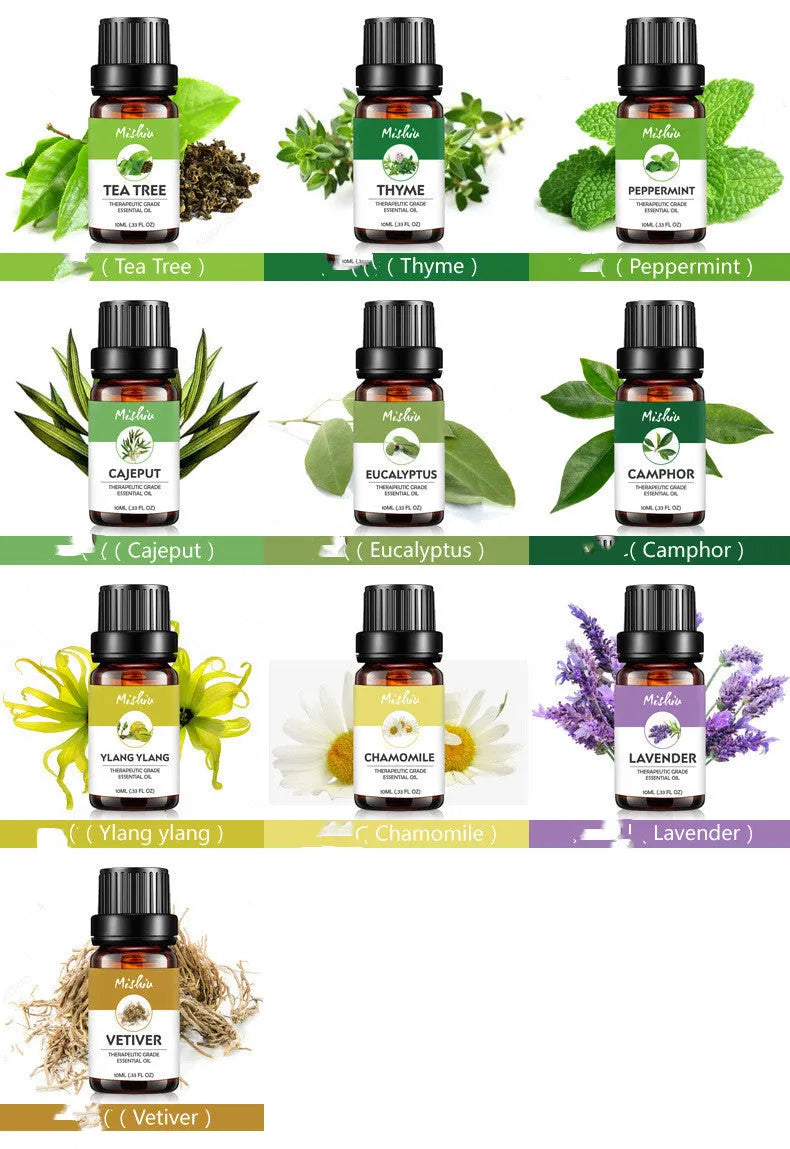 10ml tea tree essential oil bottle for aromatherapy and skin care