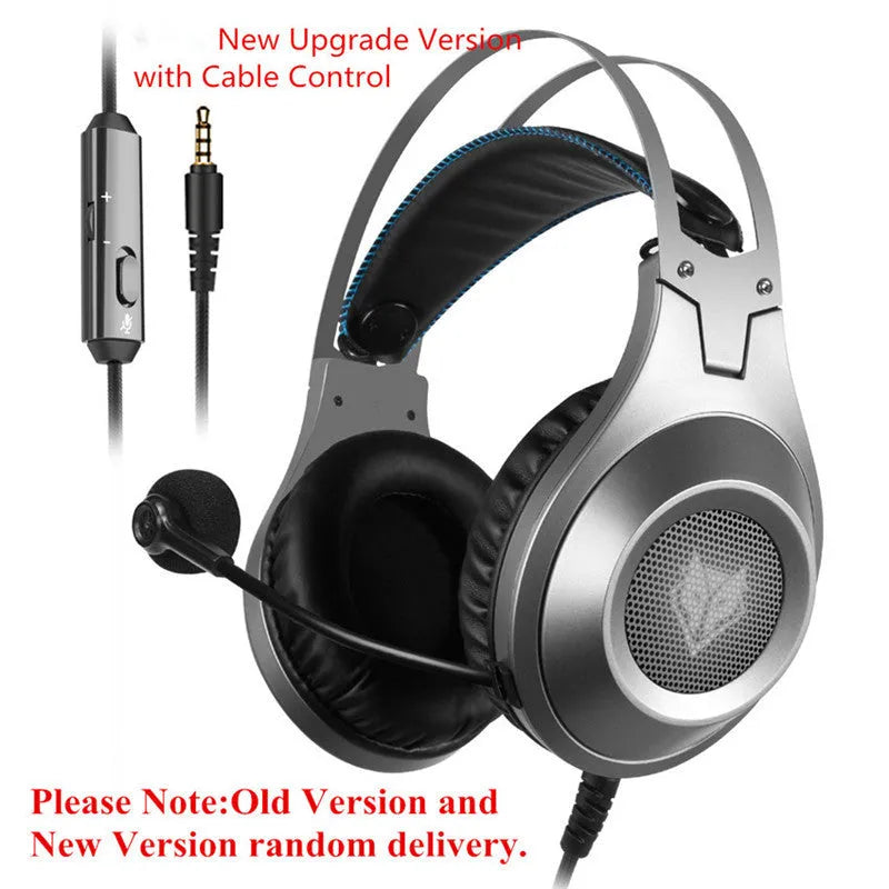 Black wired USB computer headset with a microphone and head-mounted design.