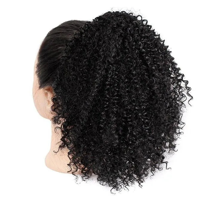 Women's short curly high temperature wire wig in European and American style for ladies hair reissue with multiple colour options