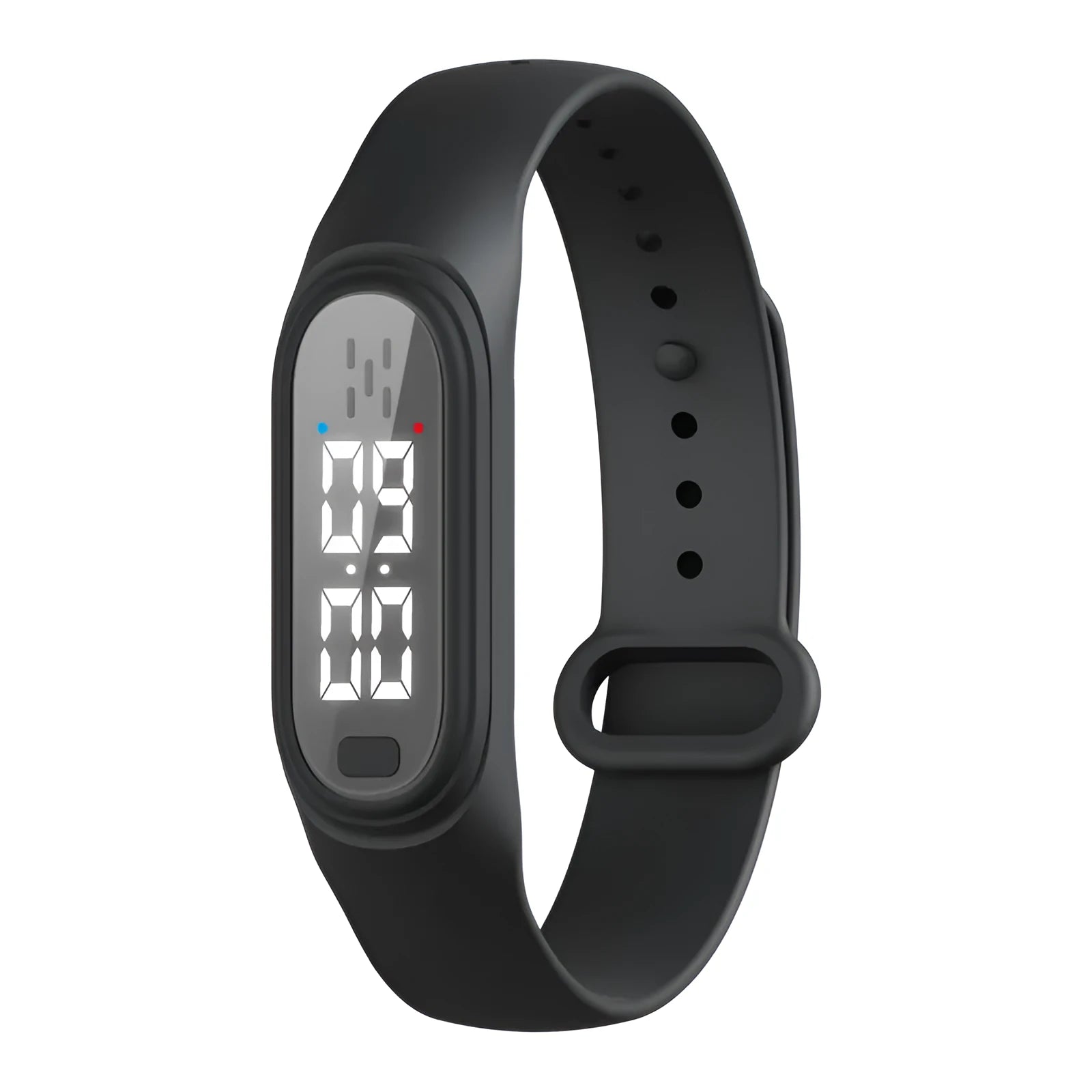 Ultrasonic electronic watch mosquito repellent device in black, white, blue, and pink colours