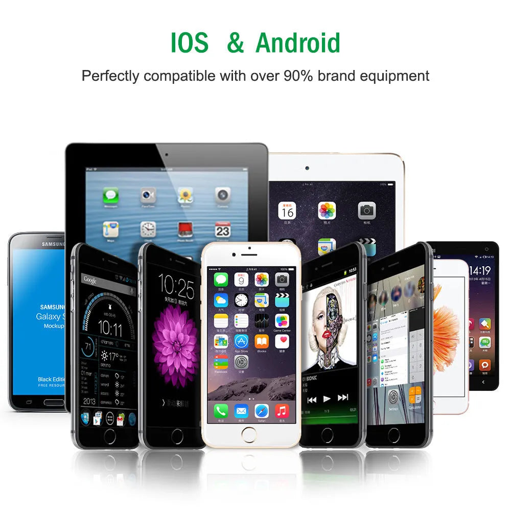 18W Quick Charge 3.0 USB wall charger EU plug in black and white finishes for smartphones