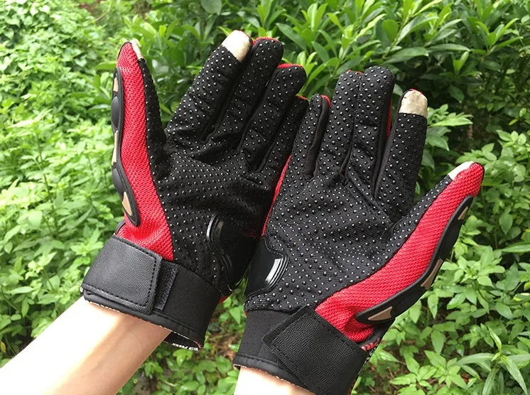 Sports protective gloves made of rubber and plastic, available in black, blue, red, sizes L M XL XXL