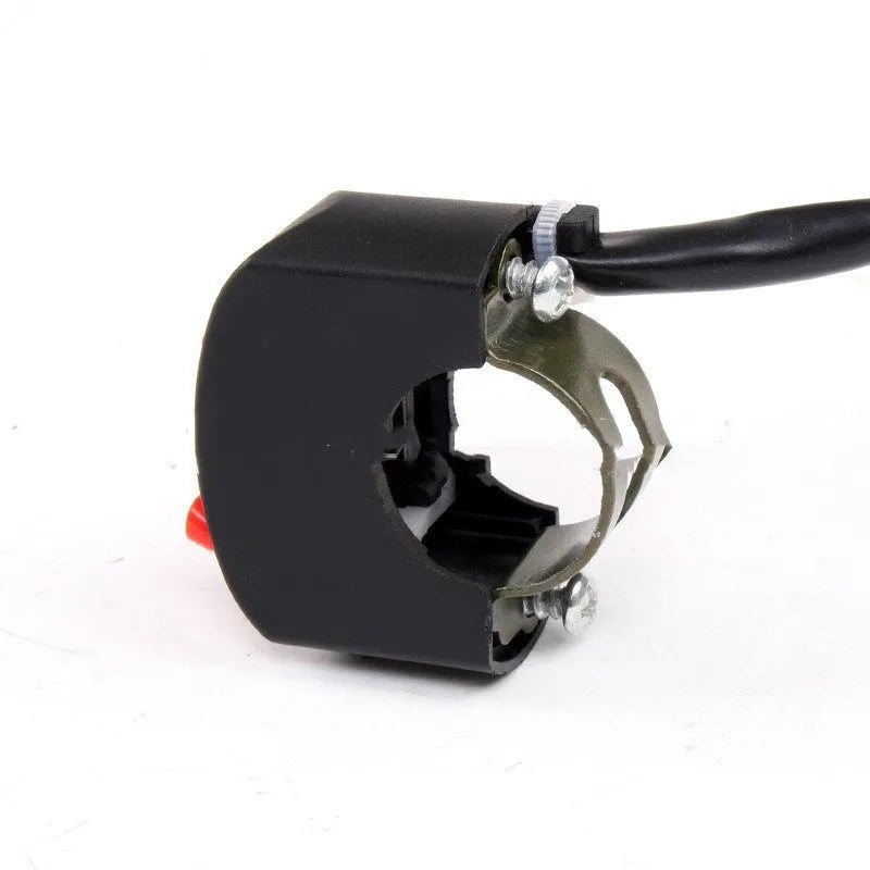 Motorcycle electric car handlebar switch black 22mm inner diameter copper wire 50cm cord
