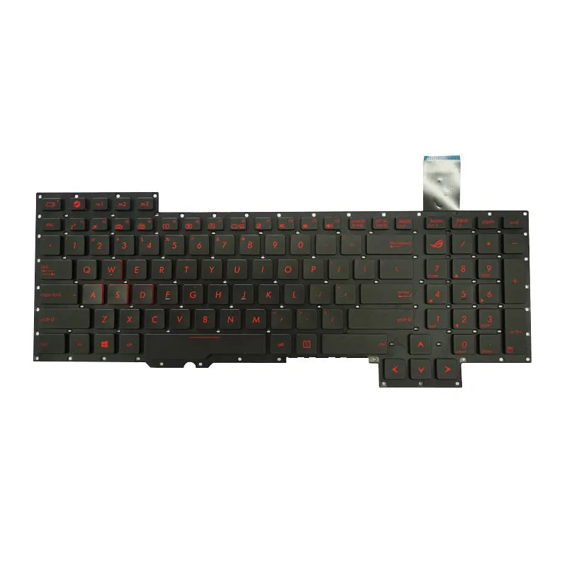 Notebook wired keyboard in black with PS/2 connector and multimedia function keys