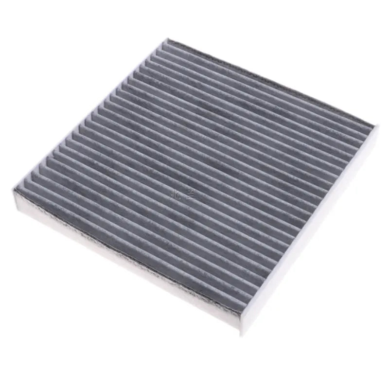 Grey car cabin air filter for Geely GL GS models, dimensions 215x210x30mm