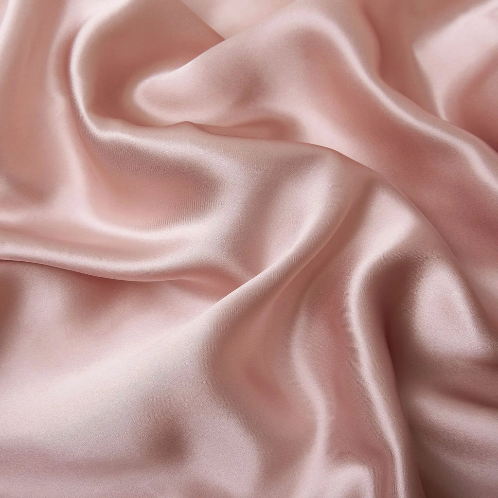 Single mulberry silk pillowcase in palace luxury style, size 48cm by 74cm.