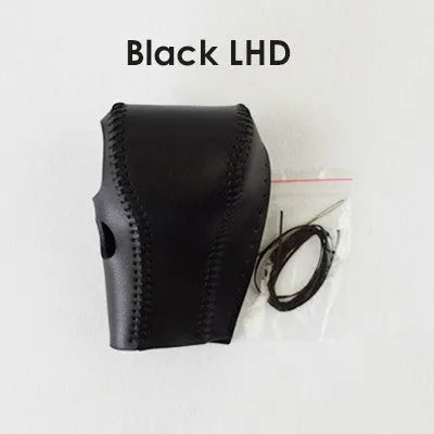 Black leather gear sleeve for Honda CRV 2007-2011 left hand drive automatic
