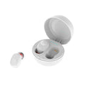 LB-10 wireless TWS Bluetooth headset with charging case in black, pink, and white
