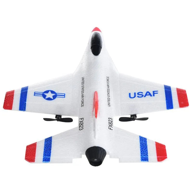 FX-820 remote control glider fighter series in bright yellow EPP foam with 390mm wingspan