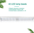 Rechargeable LED motion sensor light in three sizes: 190mm, 300mm and 400mm lengths
