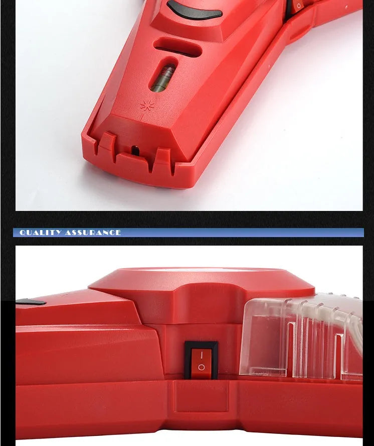 Portable red infrared laser positioning level tool for decoration and woodworking.
