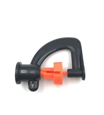G-type orange wheel water-saving micro-sprinkler irrigation nozzle with rotating head for 360 degree spray