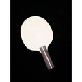 Mini wooden table tennis racket paddle in three sizes large medium and small