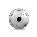 Fisheye network camera 1.3 megapixel plastic housing indoor hemispherical lens security