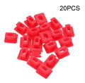 Plastic snap buckle clips for BMW door walnut interior trim panel replacement.