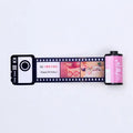 Memory colour film album in Kodak yellow wooden box with tote bag and gifts