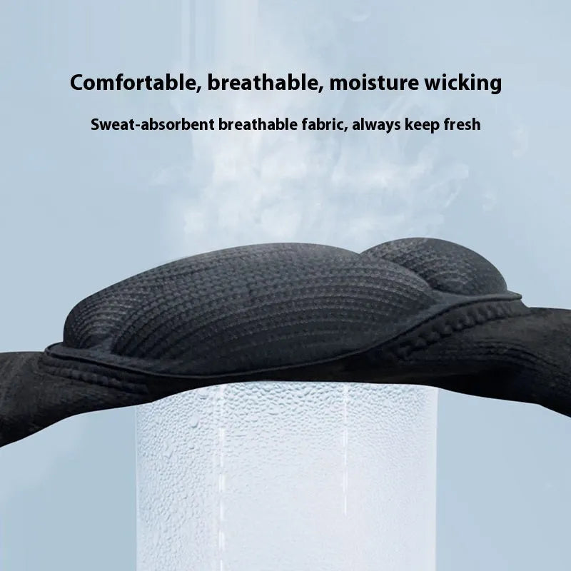 Black and blue thick sponge anti-collision kneepads for dance and sports protection
