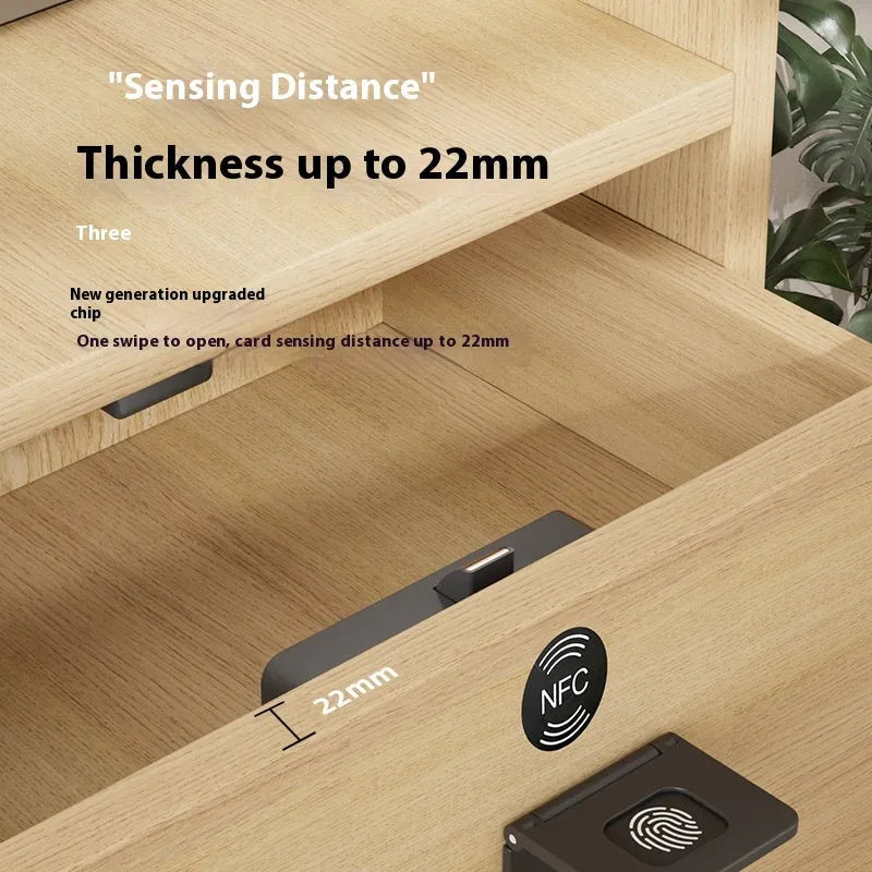 F079 no punch required invisible drawer lock with keys for furniture and cabinets.
