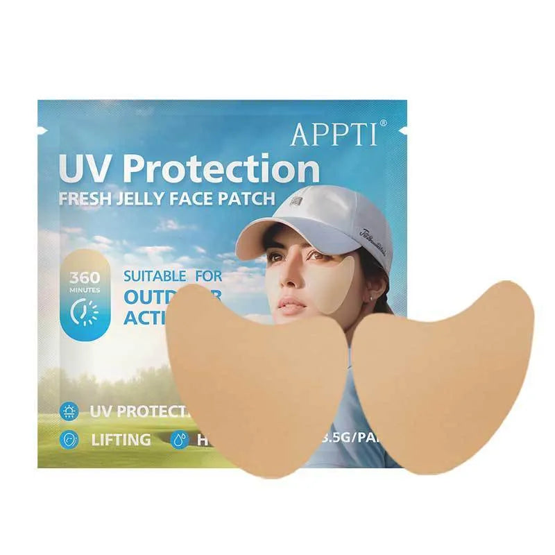 UV-proof outdoor sports protection eyes mask with 5ml/g content per pair in standard packaging