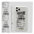 Letter frosted TPU phone case for iPhone with shock absorbing protection and unique letter design