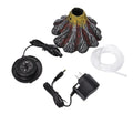 Fish tank creative ornament volcano package - resin stone cave for aquarium hiding and breeding, textured finish