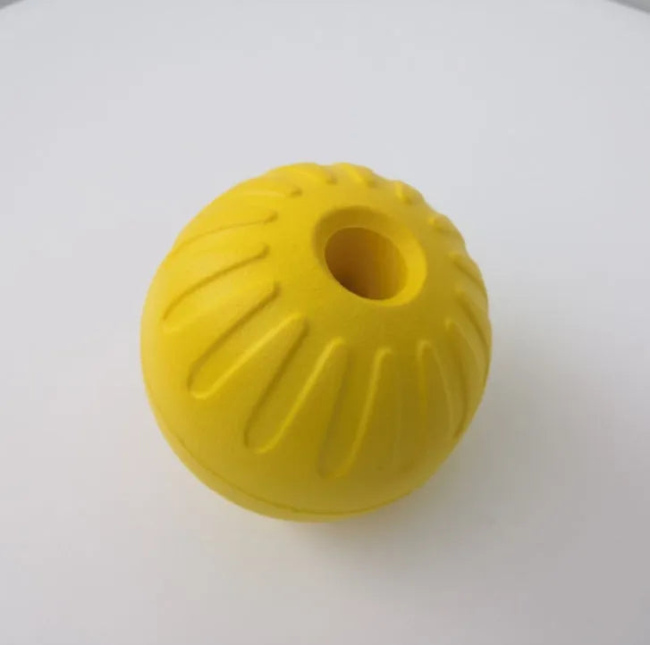 EVA interactive pet ball dog toy rubber frisbee pull ring for outdoor dog training exercise 22cm 28cm