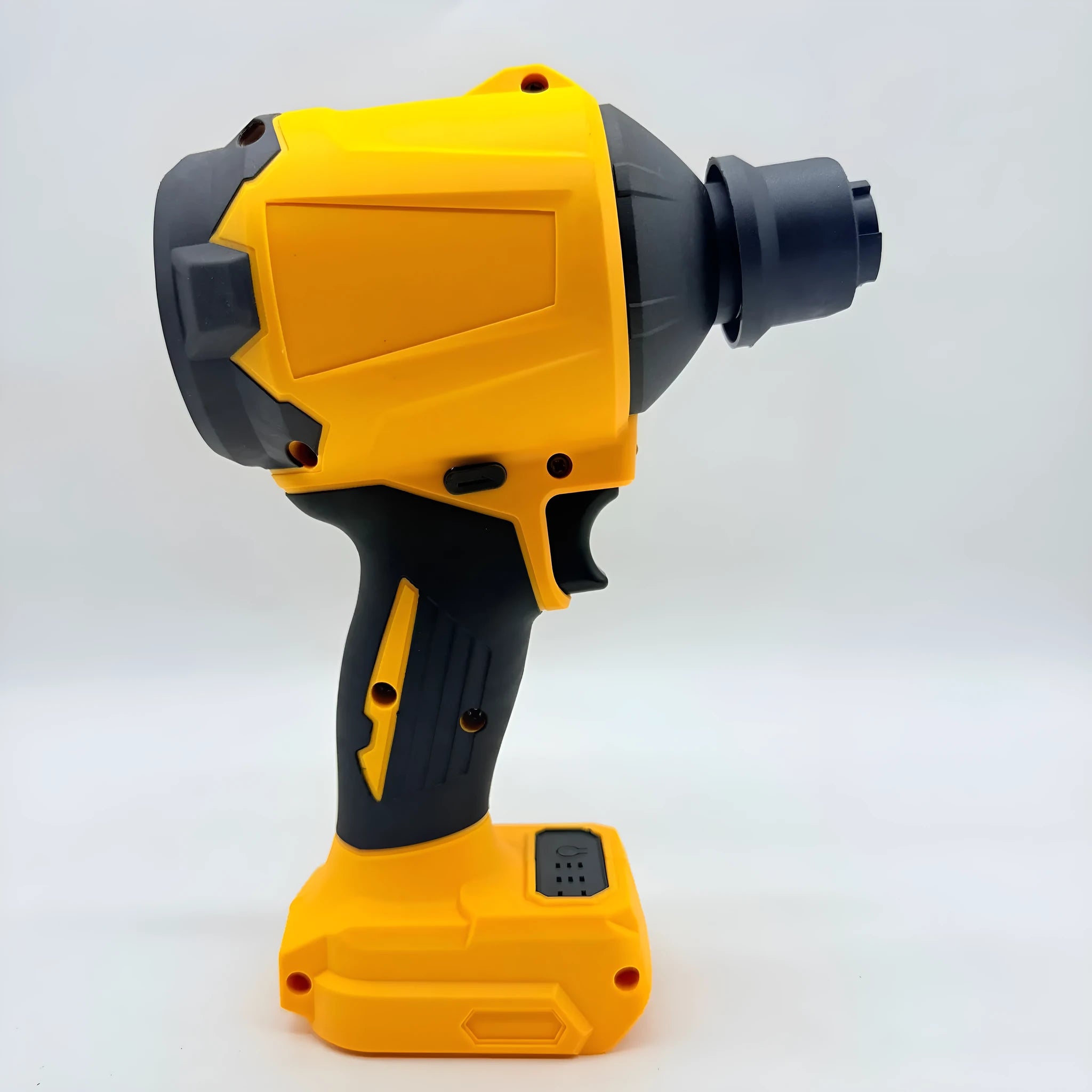 Lithium battery brush air exhauster for snow removal and dust cleaning with bare metal head