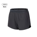 Men's solid colour polyester basketball shorts with low waist design on a neutral background.