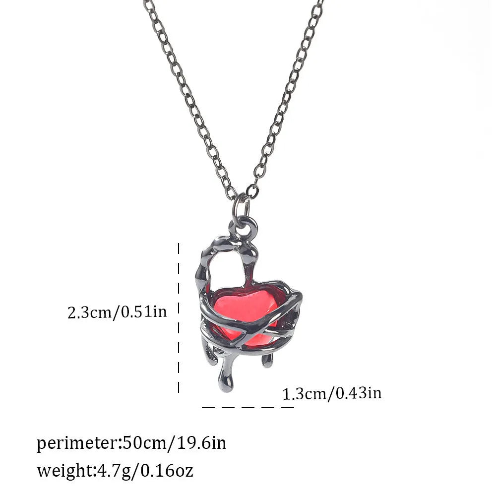Halloween necklace with zinc alloy pendant showing bat, spider and celestial designs in electroplated colours