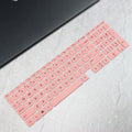 HP 15 silicone laptop protective cover in translucent mint fitted over fingerprint edition lid
