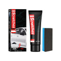 Car scratch repair polishing paste 60ml tube with application result on black car paint