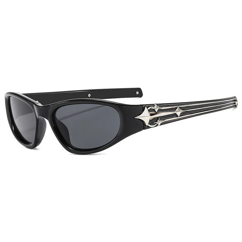 Polycarbonate sports sunglasses in multiple colour options with Category 3 lenses for outdoor protection