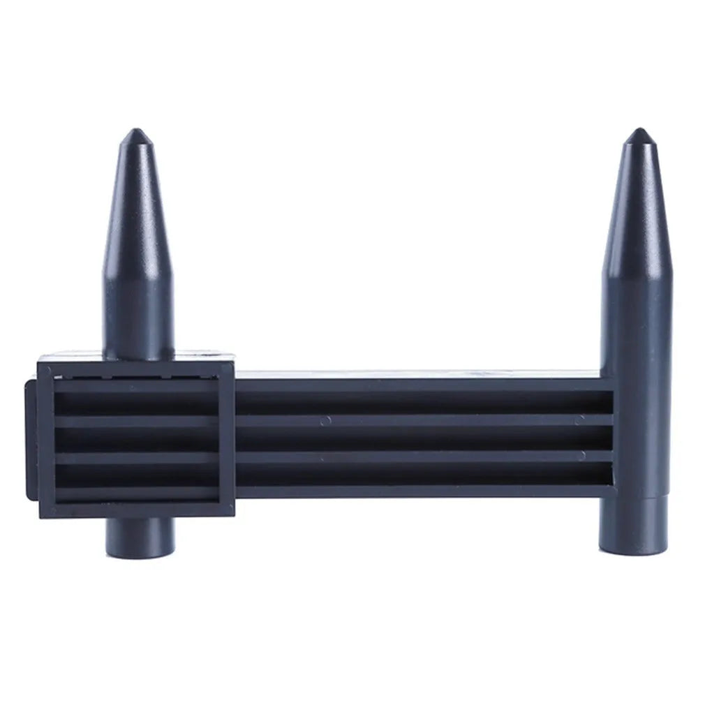 Electronic digital hole distance caliper tool showing digital readout and measuring jaws on a 180mm scale.