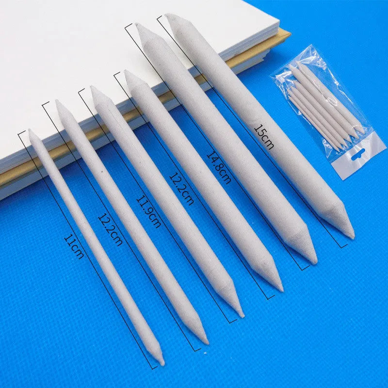 Art sketching paper eraser pen set with rice paper material, as shown colour, 6 or 3 stick options