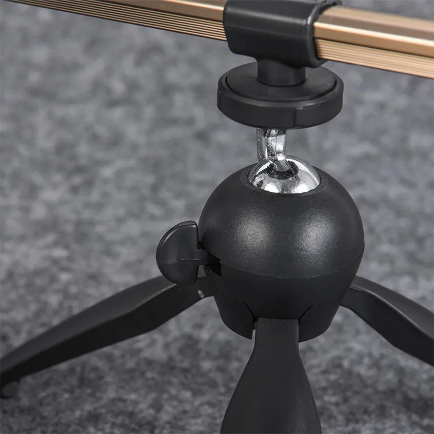 Aluminium alloy triangle ice fishing rod holder bracket for small fishing rods