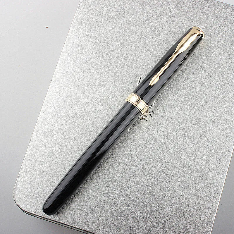 Stainless steel ball pen with 0.5mm tip in various colour options