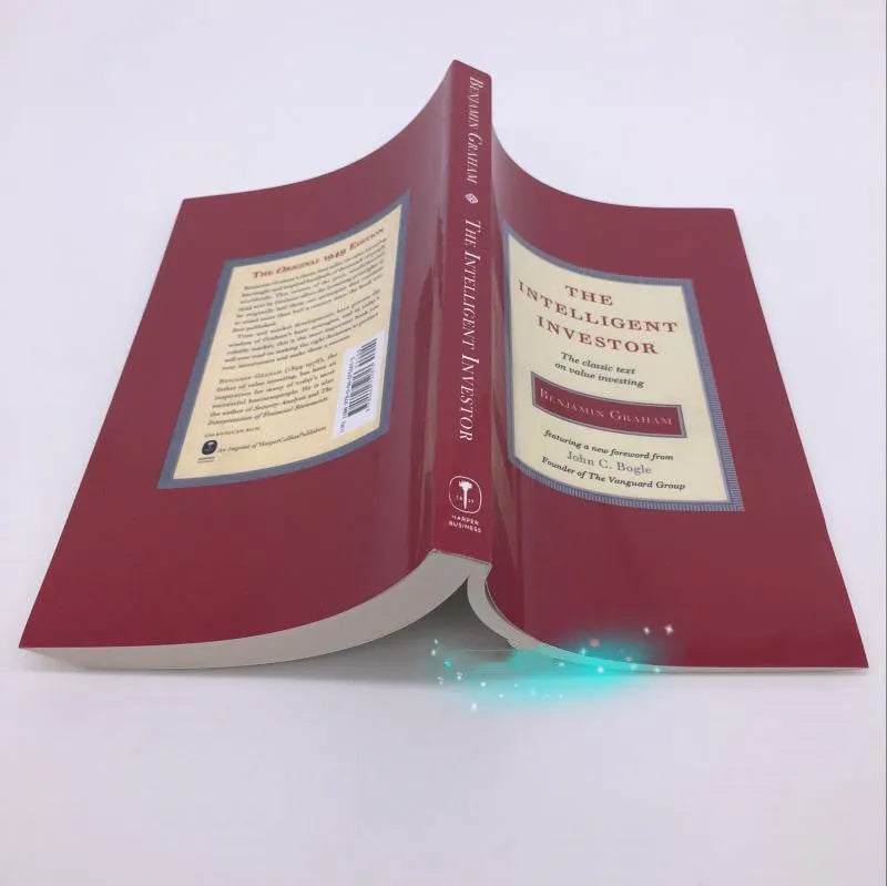The Intelligent Investor hardcover book by Benjamin Graham with dust jacket