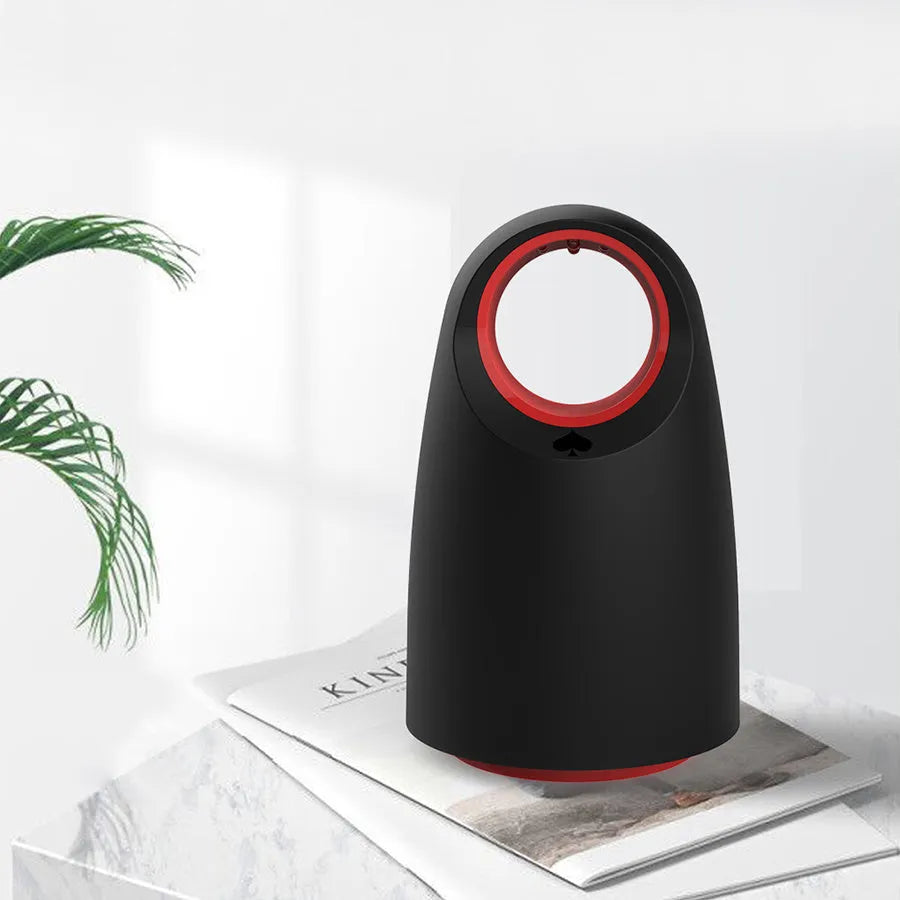 Black or white household silent mosquito killer with USB cable for indoor insect control