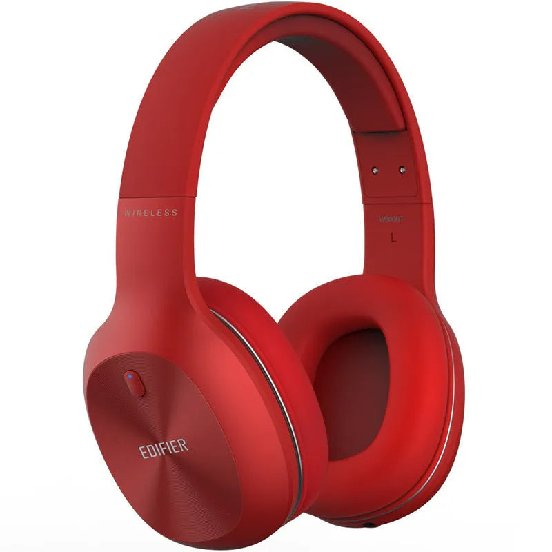 Wireless Bluetooth sports headset in black, red, or white colour options.