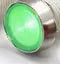 10mm stainless steel bezel plastic indicator light with wire, shown in multiple colour options.