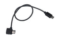 15cm Type C data cable with metal connector, nylon and PVC build, for remote control mobile phone tablet connection