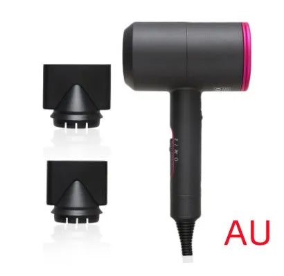 2000W hotel hair dryer with long cable and dual voltage, shown in selected colour with accessories.