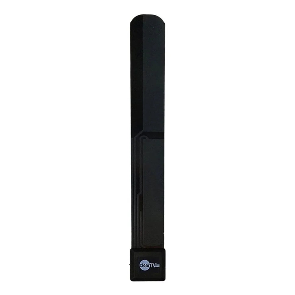 Clear TV Key indoor satellite TV aerial black plastic 11.8 inch European Standard front view
