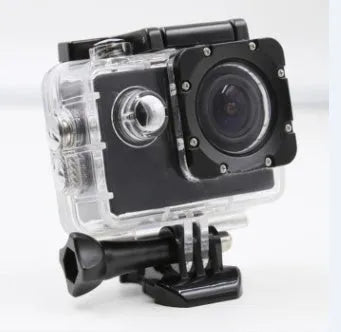 4K waterproof sport camera with 30m depth rating, 170 degree wide-angle lens and 2.0 inch LCD screen