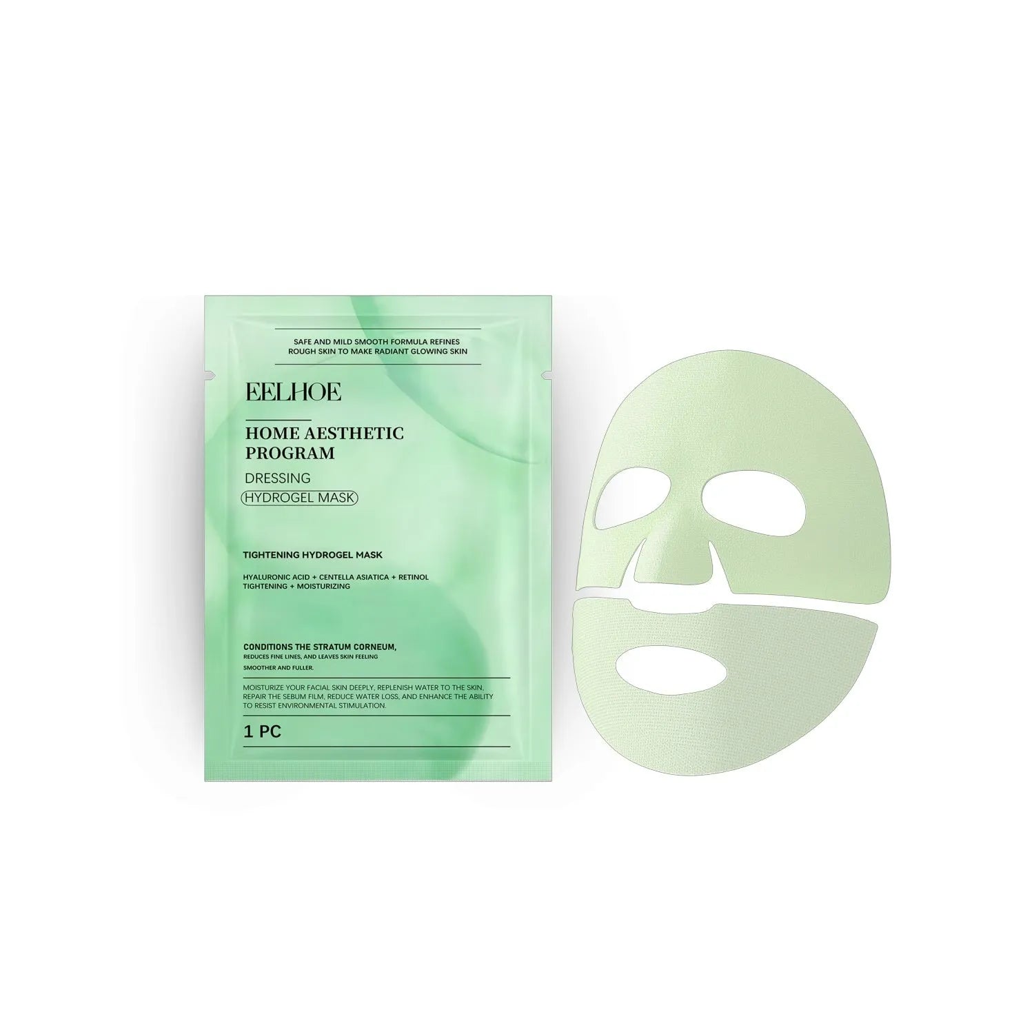 Retinol Hydrating Mask sheet with hyaluronic acid and Centella asiatica ingredients